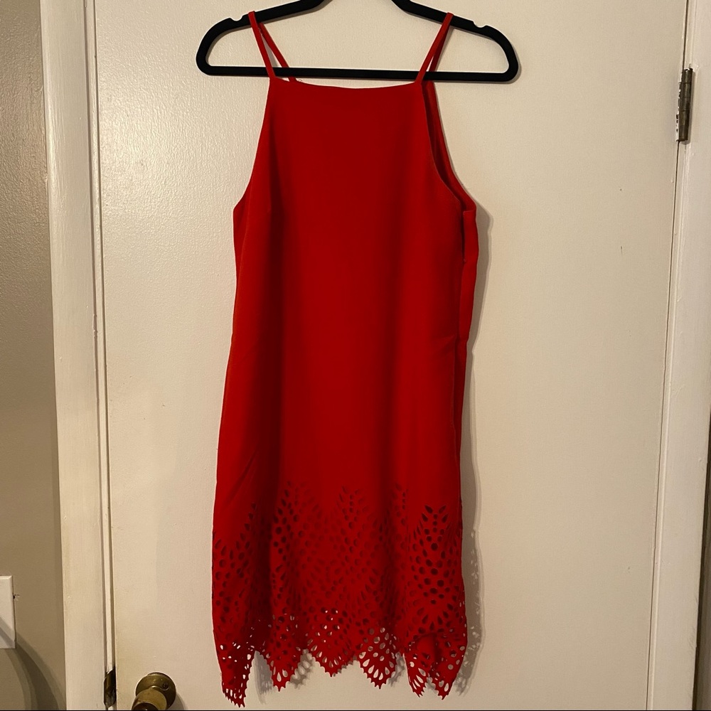 Red dress